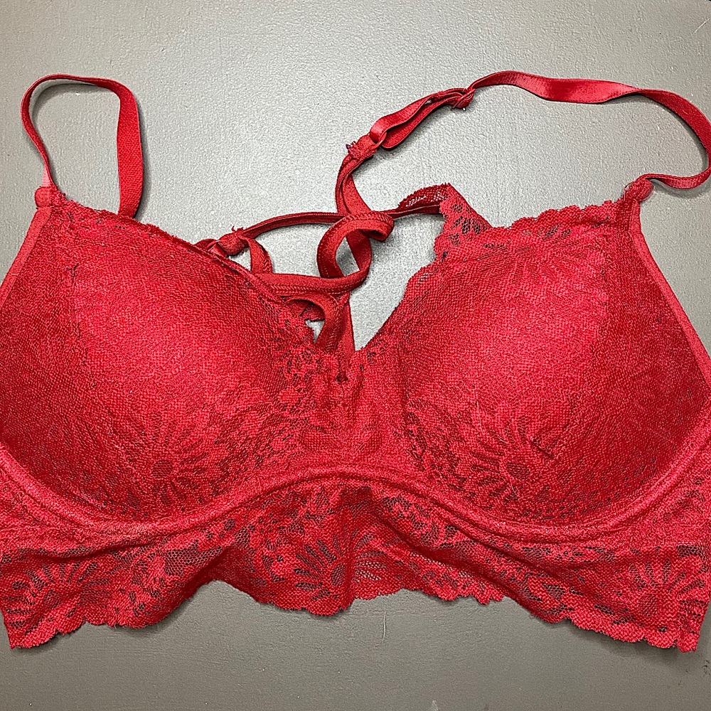 Red Pink Bralette